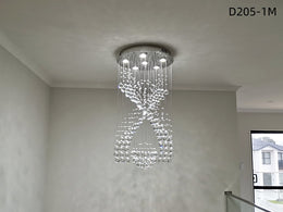 Crystal Drop Light D205-1.5m - Galaxy Lighting NZ