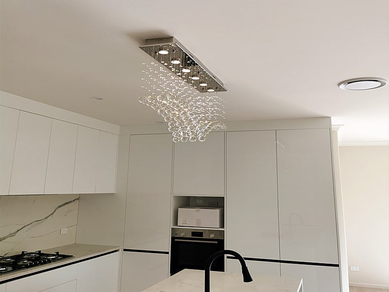 Crystal Pendant Light D205-C-1M(DEMO) - Galaxy Lighting NZ