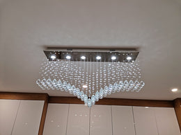 Crystal Pendant Light D205-C-1M(DEMO) - Galaxy Lighting NZ