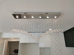 Crystal Pendant Light D205-C-1M(DEMO) - Galaxy Lighting NZ