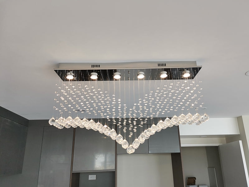 Crystal Pendant Light D205-C-1M(DEMO)