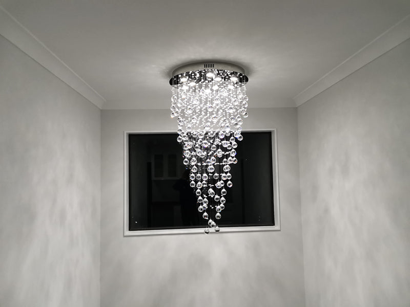Crystal Drop Light D209-1.2M(DEMO) - Galaxy Lighting NZ
