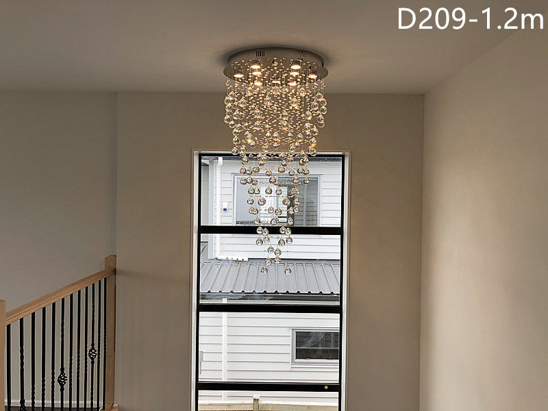 Crystal Drop Light D209-1.2M(DEMO) - Galaxy Lighting NZ