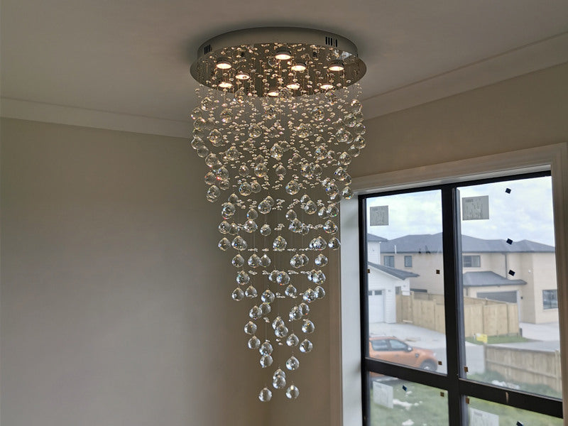 Crystal Drop Light D209-1.2M(DEMO) - Galaxy Lighting NZ