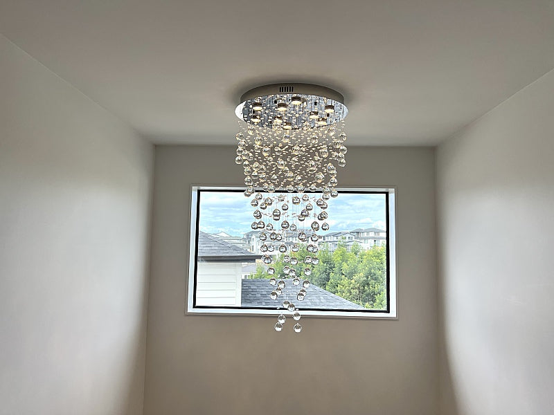 Crystal Drop Light D209-1.2M(DEMO) - Galaxy Lighting NZ