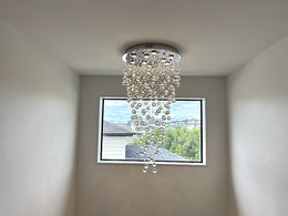 Crystal Drop Light D209-1.2M(DEMO) - Galaxy Lighting NZ