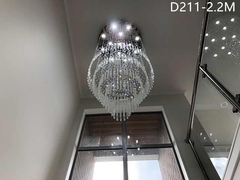 Crystal Drop Light D211-2M - Galaxy Lighting NZ