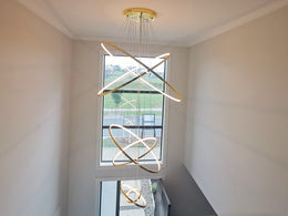 Gold Color Modern LED Drop light D303-2.2m