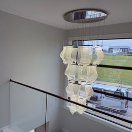 Stylish LED Drop Light D307-80cm-Chrome