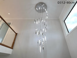 LED Drop Light D312-80cm , Two Sizes - Galaxy Lighting NZ