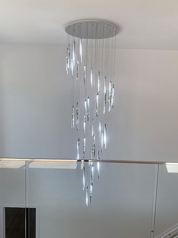 LED Drop Light D312-80cm , Two Sizes - Galaxy Lighting NZ