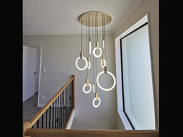 LED Drop Light D313-80cm - Galaxy Lighting NZ