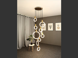 LED Drop Light D313-80cm - Galaxy Lighting NZ