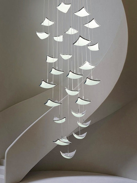 Airship Design LED Drop Light D314-85cm - Galaxy Lighting NZ