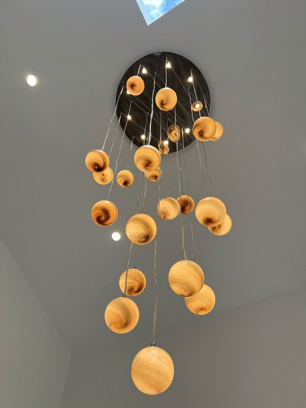 Unique Design Drop Light D316-90cm - Galaxy Lighting NZ