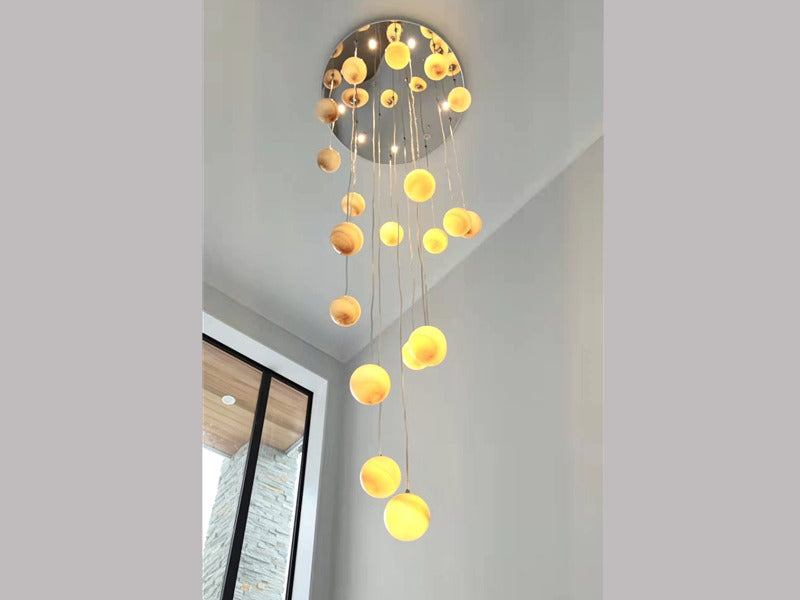 Unique Design Drop Light D316-90cm - Galaxy Lighting NZ