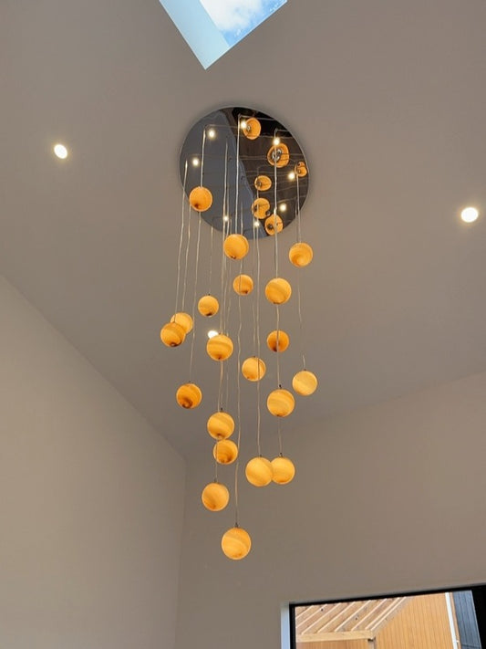 Unique Design Drop Light D316-90cm - Galaxy Lighting NZ