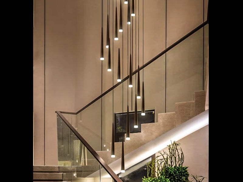 Drop Light D317-80cm-25Cone  , Two Sizes(DEMO) - Galaxy Lighting NZ