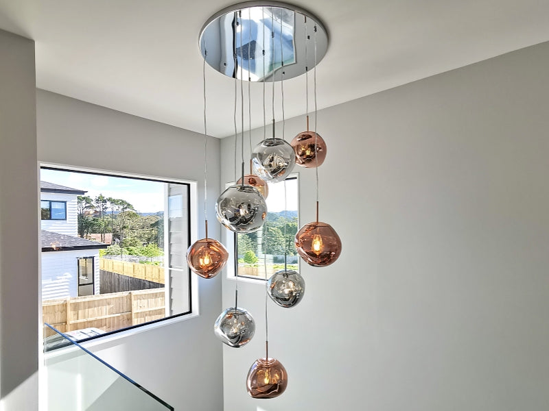 Unique Drop Light D318-80cm - Galaxy Lighting NZ
