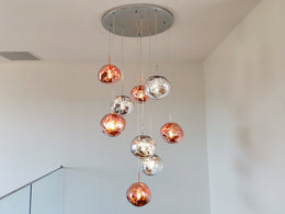 Unique Drop Light D318-80cm - Galaxy Lighting NZ