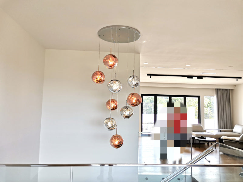 Unique Drop Light D318-80cm - Galaxy Lighting NZ