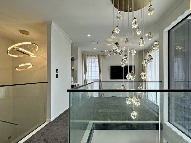 Gold Color Modern LED Pendant Light P307-Gold - Galaxy Lighting NZ