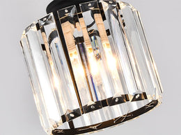 Vintage Black Finish With Glass Drop Light D321-60cm，Two Size - Galaxy Lighting NZ