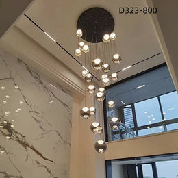 Color Change Smoky Grey LED Drop Light D323-850,Two Sizes - Galaxy Lighting NZ