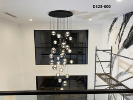 Color Change Smoky Grey LED Drop Light D323-850,Two Sizes - Galaxy Lighting NZ