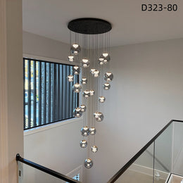 Color Change Smoky Grey LED Drop Light D323-850,Two Sizes