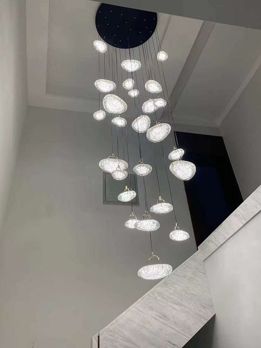 Unique Design LED Drop Light D325-95cm-25L - Galaxy Lighting NZ