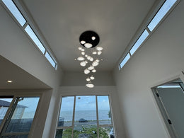 Unique Design LED Drop Light D325-95cm-25L - Galaxy Lighting NZ