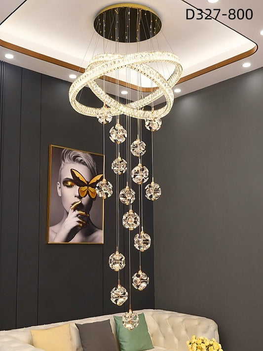 Color Change LED Drop Light With Remote Control D327-800,Two Sizes - Galaxy Lighting NZ