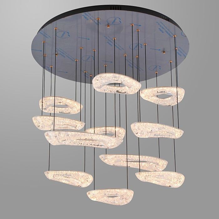 Unique Design LED Drop Light D328-80cm With Remote Control - Galaxy Lighting NZ