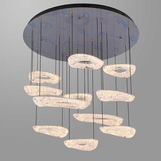 Unique Design LED Drop Light D328-80cm With Remote Control - Galaxy Lighting NZ