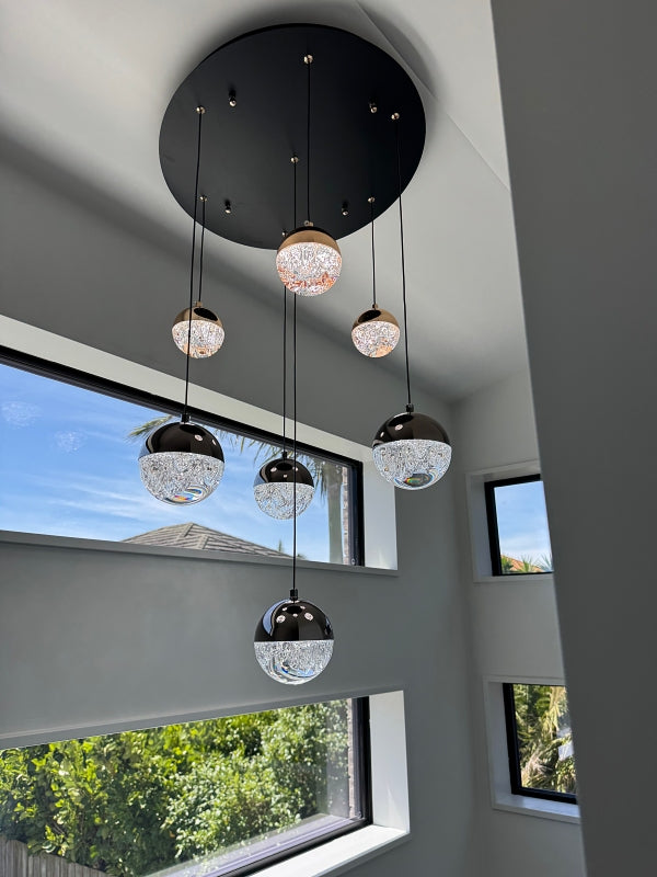 Color Change LED Drop Light D329-500cm - Galaxy Lighting NZ