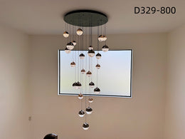Color Change LED Drop Light D329-800cm - Galaxy Lighting NZ