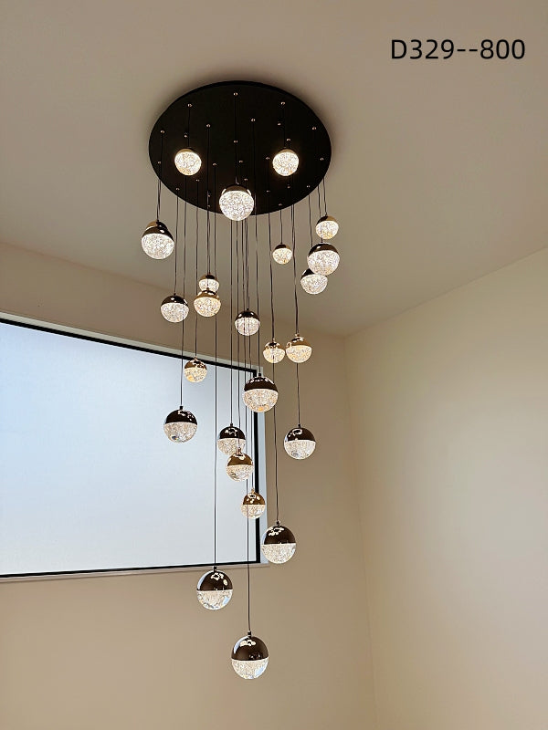 Color Change LED Drop Light D329-800cm - Galaxy Lighting NZ