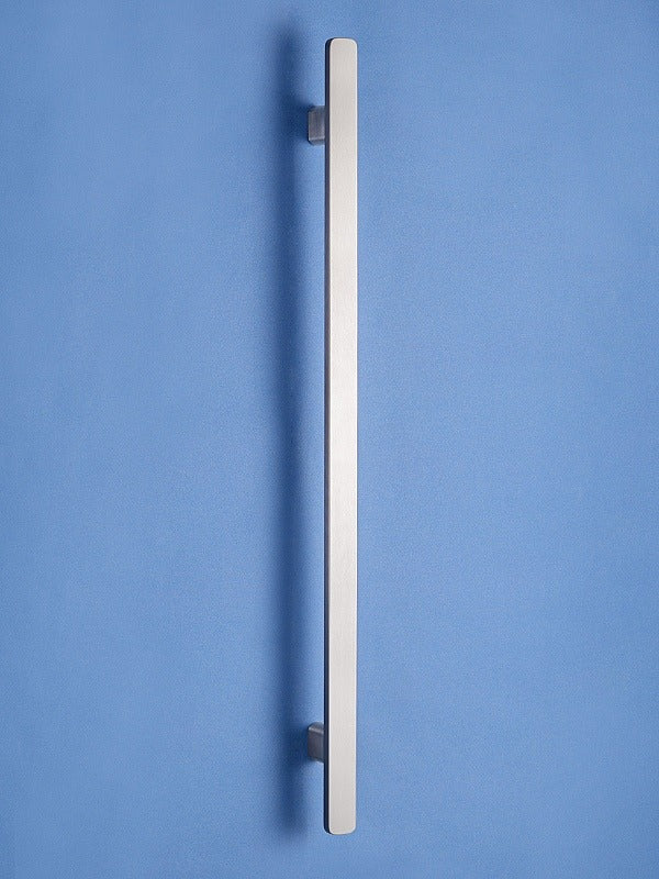 Identify Brushed Nickel Heated Rail Single Bar 1000*120mm - Galaxy Lighting NZ