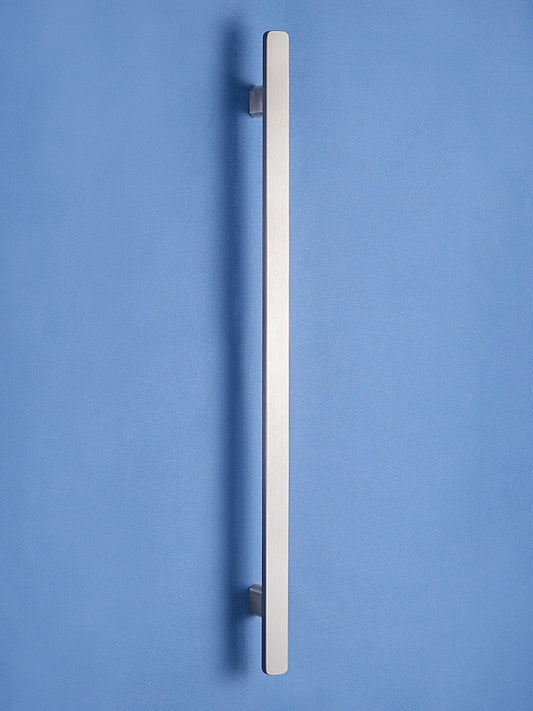 Identify Brushed Nickel Heated Rail Single Bar 1000*120mm - Galaxy Lighting NZ