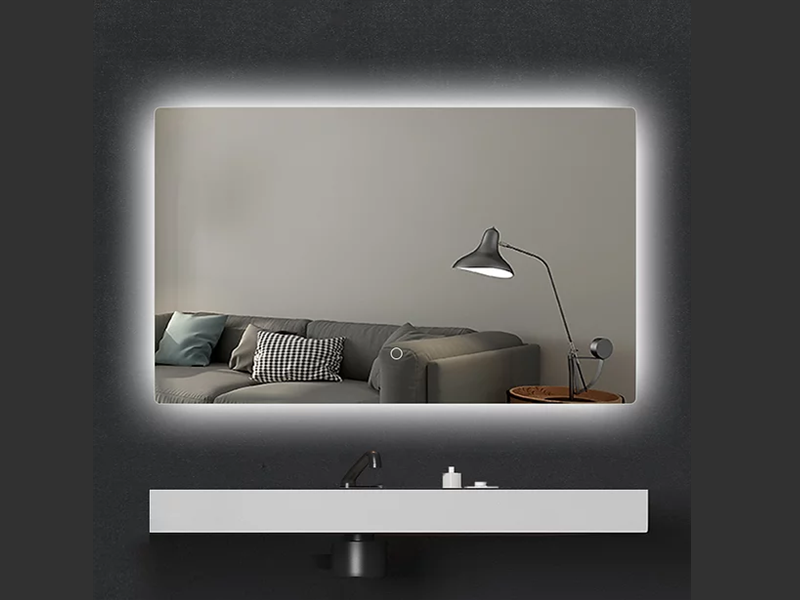 Frameless LED Mirror WK1200*750mm # - Galaxy Lighting NZ