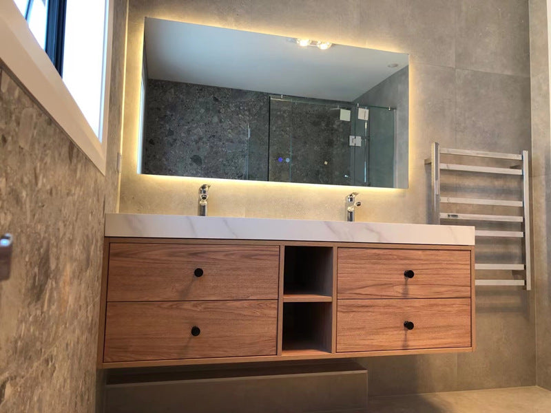 Frameless LED Demister Mirror WK1400*750mm - Galaxy Lighting NZ