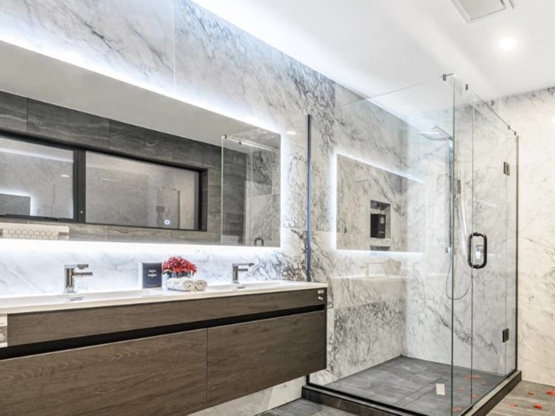 Frameless LED Mirror WK1400*750mm - Galaxy Lighting NZ