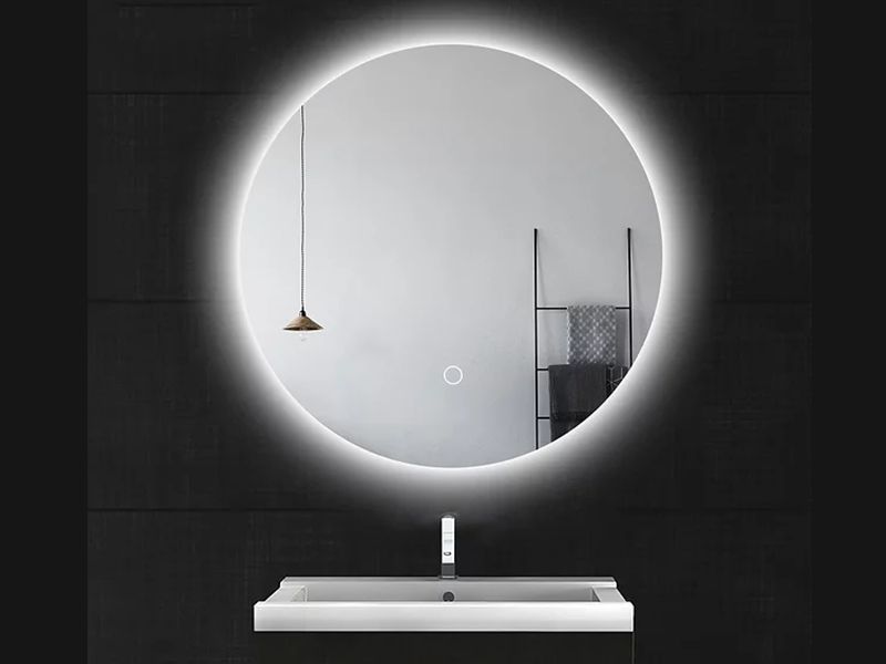 Frameless LED Mirror WK800*800mm # - Galaxy Lighting NZ