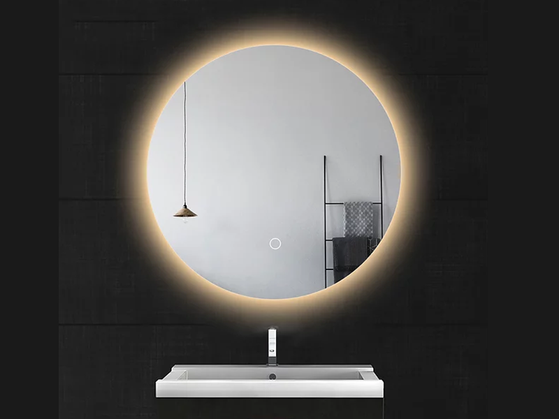Frameless LED Mirror WK800*800mm # - Galaxy Lighting NZ