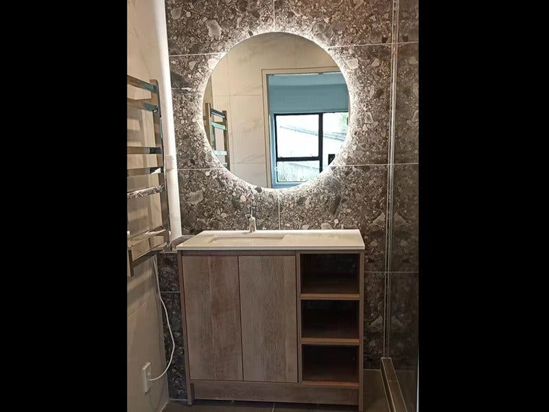 Frameless LED Mirror WK800*800mm # - Galaxy Lighting NZ