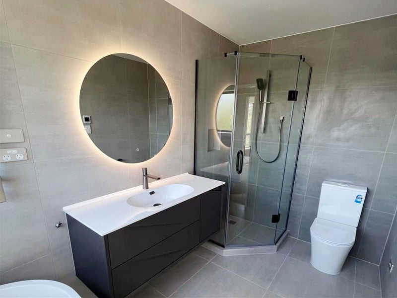Frameless LED Mirror WK800*800mm # - Galaxy Lighting NZ