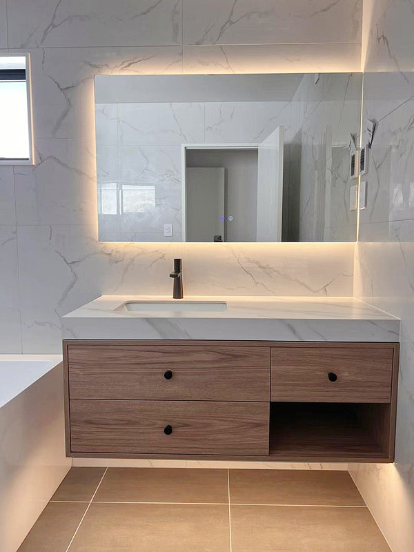 Frameless LED Demister Mirror WK900*750mm - Galaxy Lighting NZ