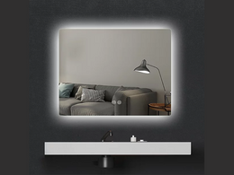 Frameless LED Demister Mirror WK900*750mm - Galaxy Lighting NZ