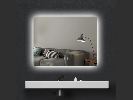 Frameless LED Demister Mirror WK900*750mm - Galaxy Lighting NZ